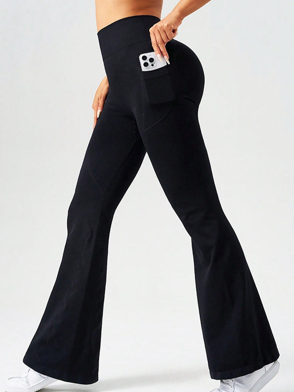 Flare Cepli Yüksek Belli Tayt