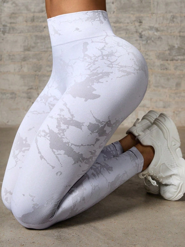 Baskılı Düz Renk Hızlı Kuruyan Tayt