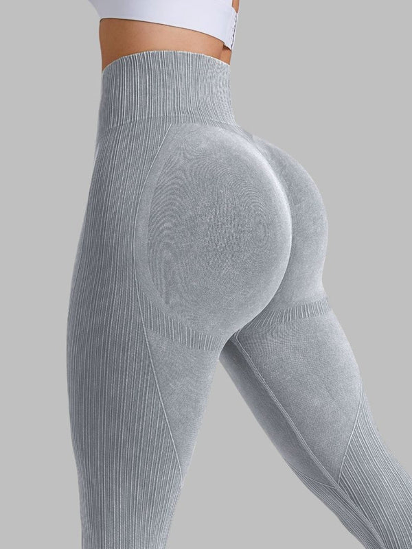 Kaburgalı Kot Buruşuk Popo Taytı