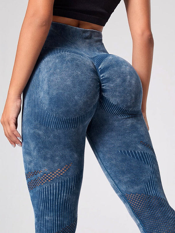 Kot Buruşuk Kalça Hızlı Kuruyan Dikişsiz Tayt