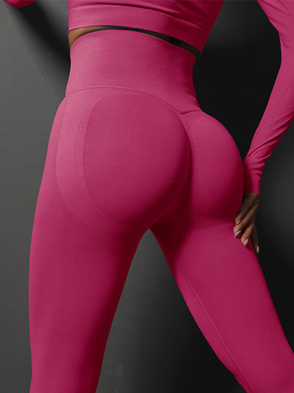 Nefes Alabilen Dikişsiz Kalça Kaldırma Taytları