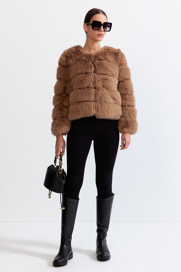 Brown Fur Jacket