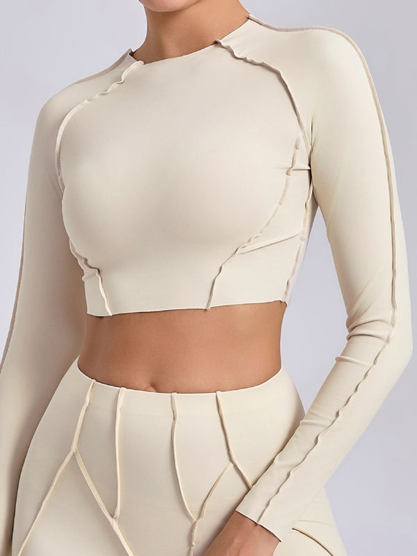 Kadın Şık ve Cazibeli Uzun Kollu 'Gelecekler Arası' Süper Bluz