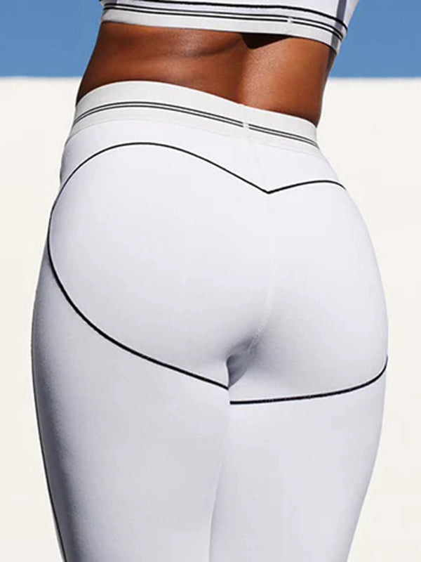 Kontrast Renkli Push-Lift Tayt