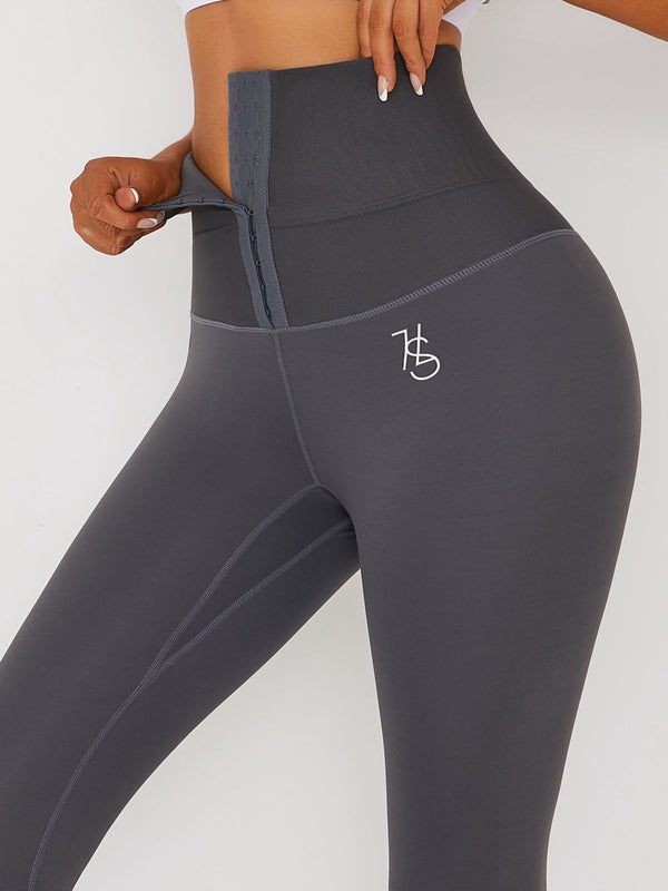 Hooks 3 Row Yüksek Bel Fitness Korse Tayt